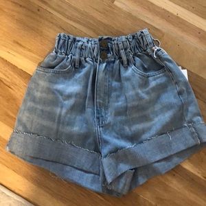 NWOT Show me your Mumu Elimia Shorts XS - never worn but I’ve removed the tag.